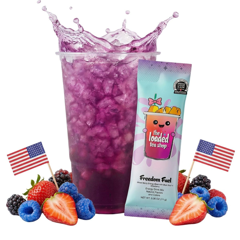 50 Case Freedom Fuel - Load up your tea break.
