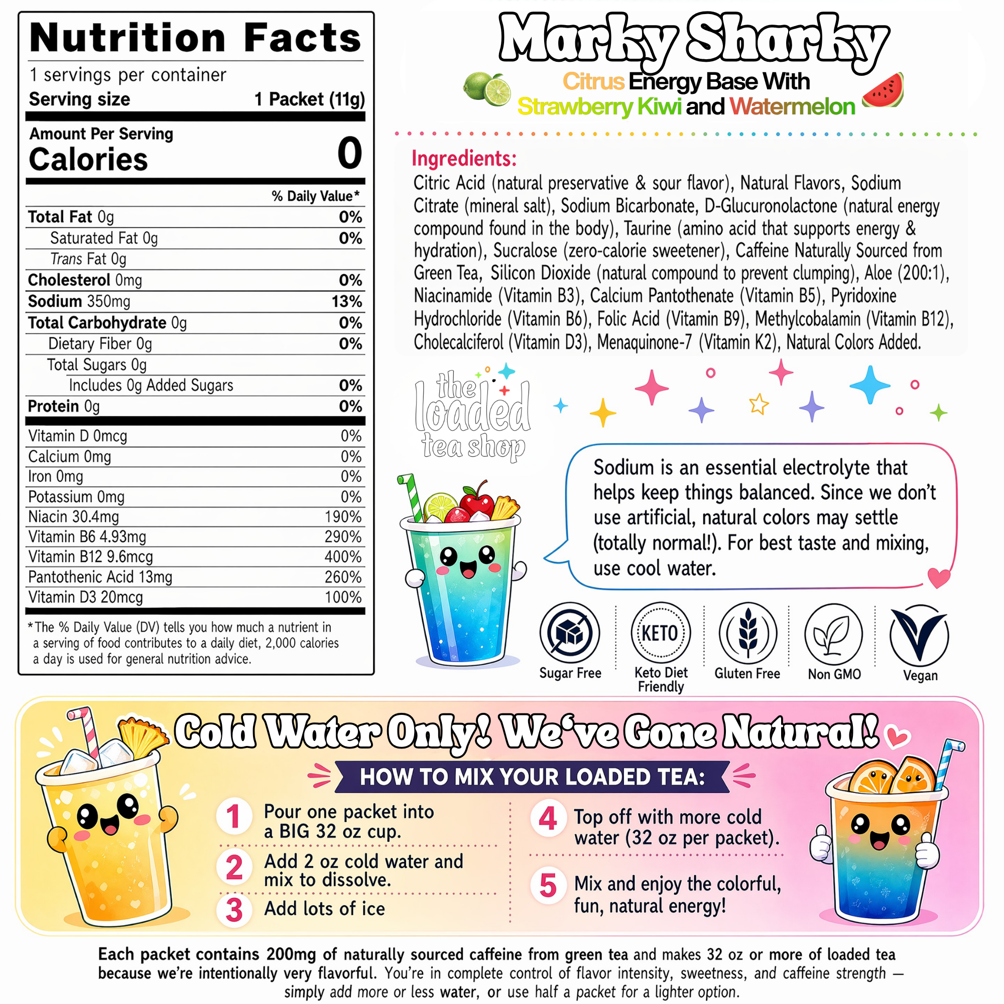 50 Case Marky Sharky - Bring bold sips to brunch.