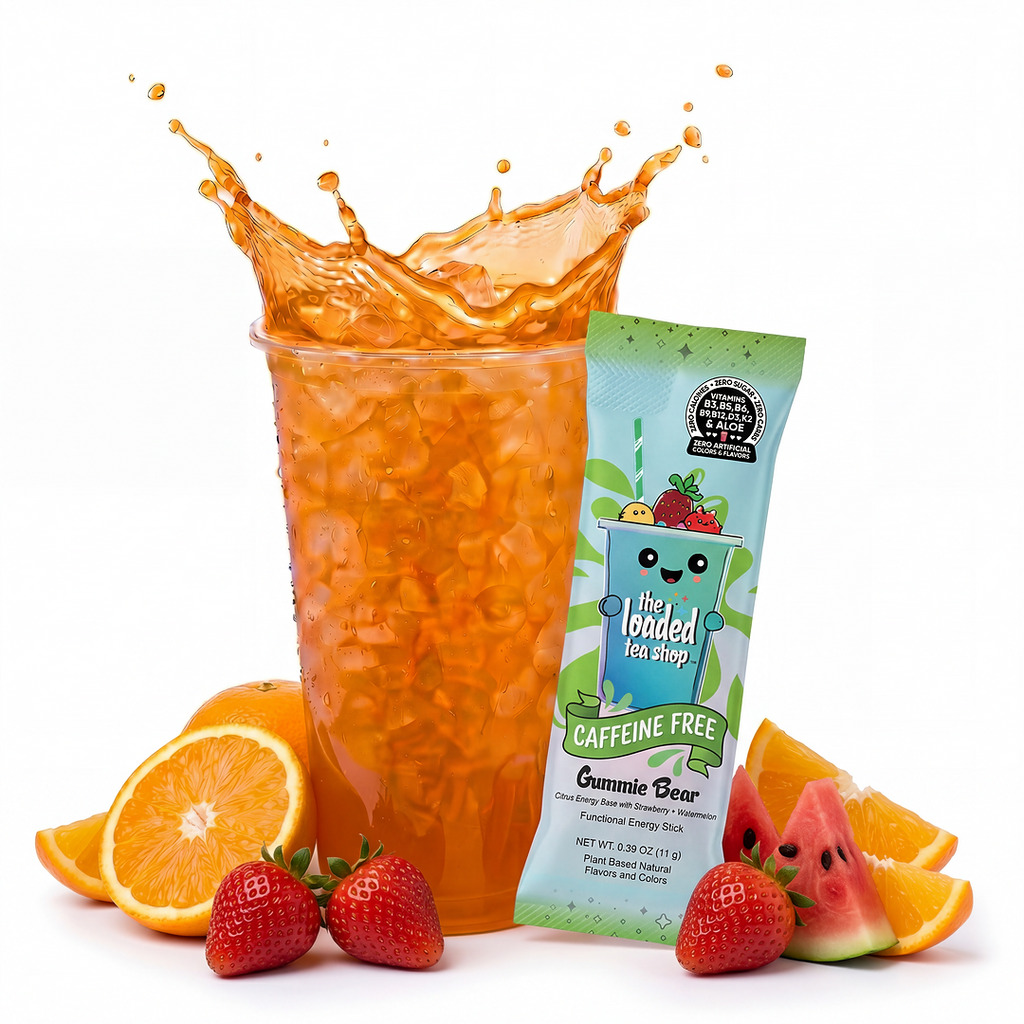 50 Case Gummie Bear (Caffeine- Free) - Tea joins your active day.