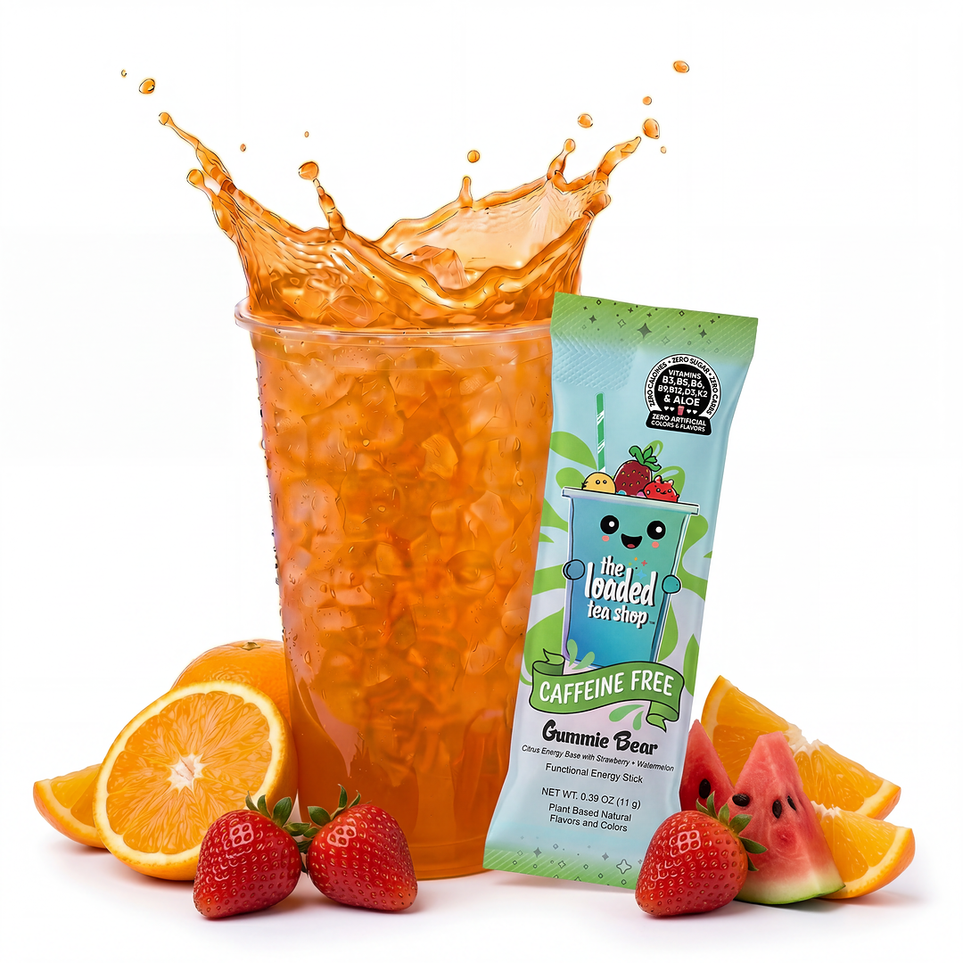 50 Case Gummie Bear (Caffeine- Free) - Tea joins your active day.