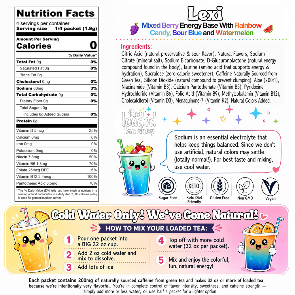 Lexi - Choose a new flavor today.