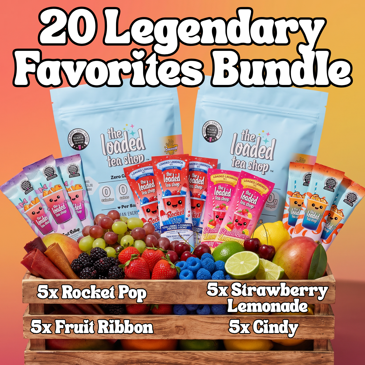 20 Legendary Favorites Bundle - Bold sips for real life.