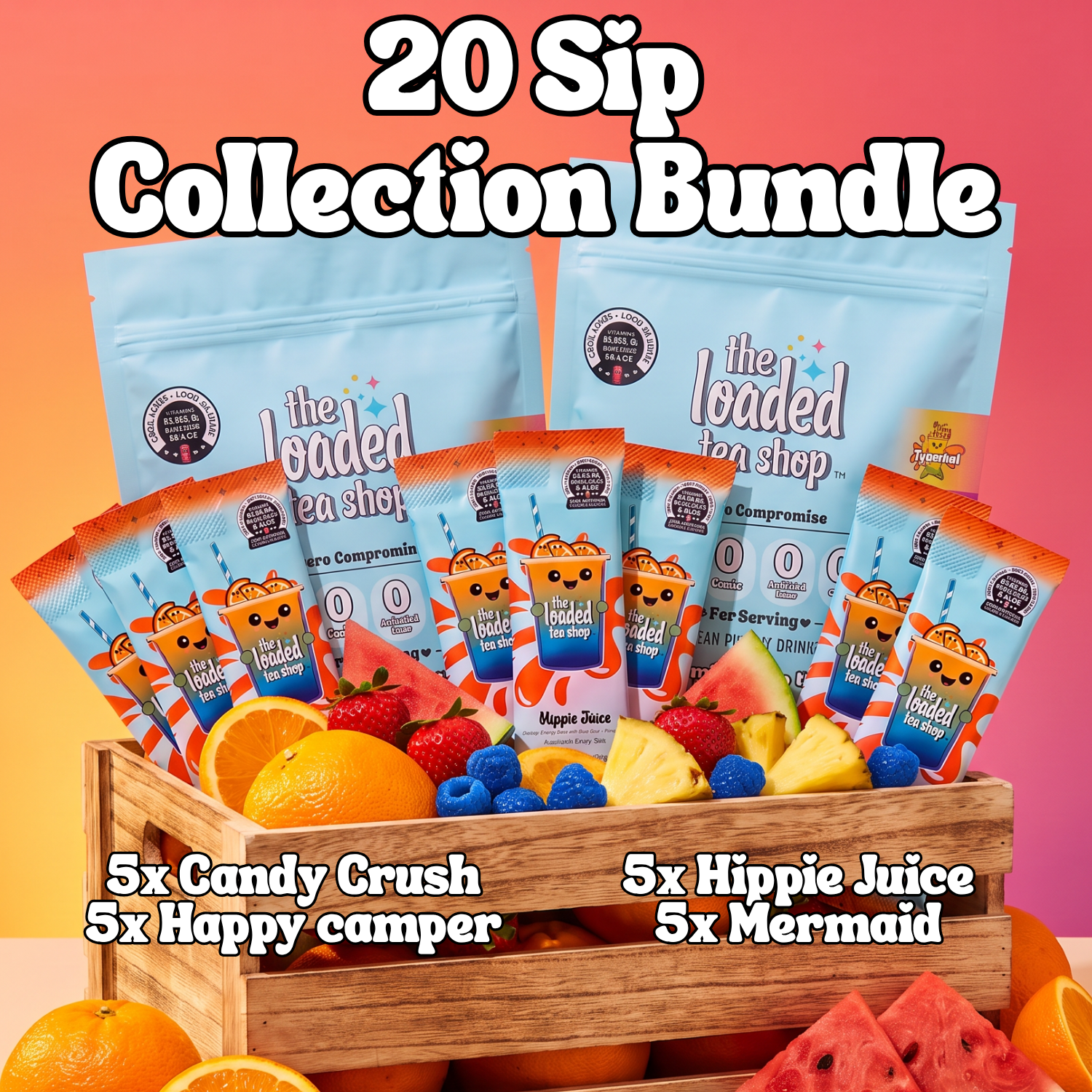 20 Sip Collection Bundle - More sips. More smiles.