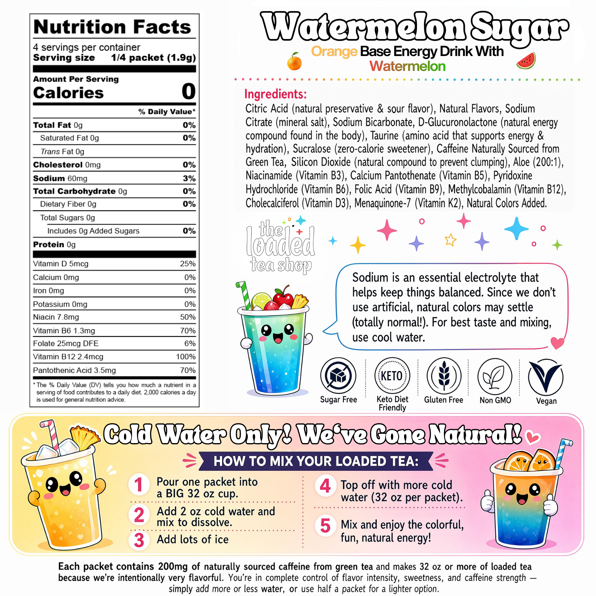 Watermelon Sugar - Meet your weekend sip.
