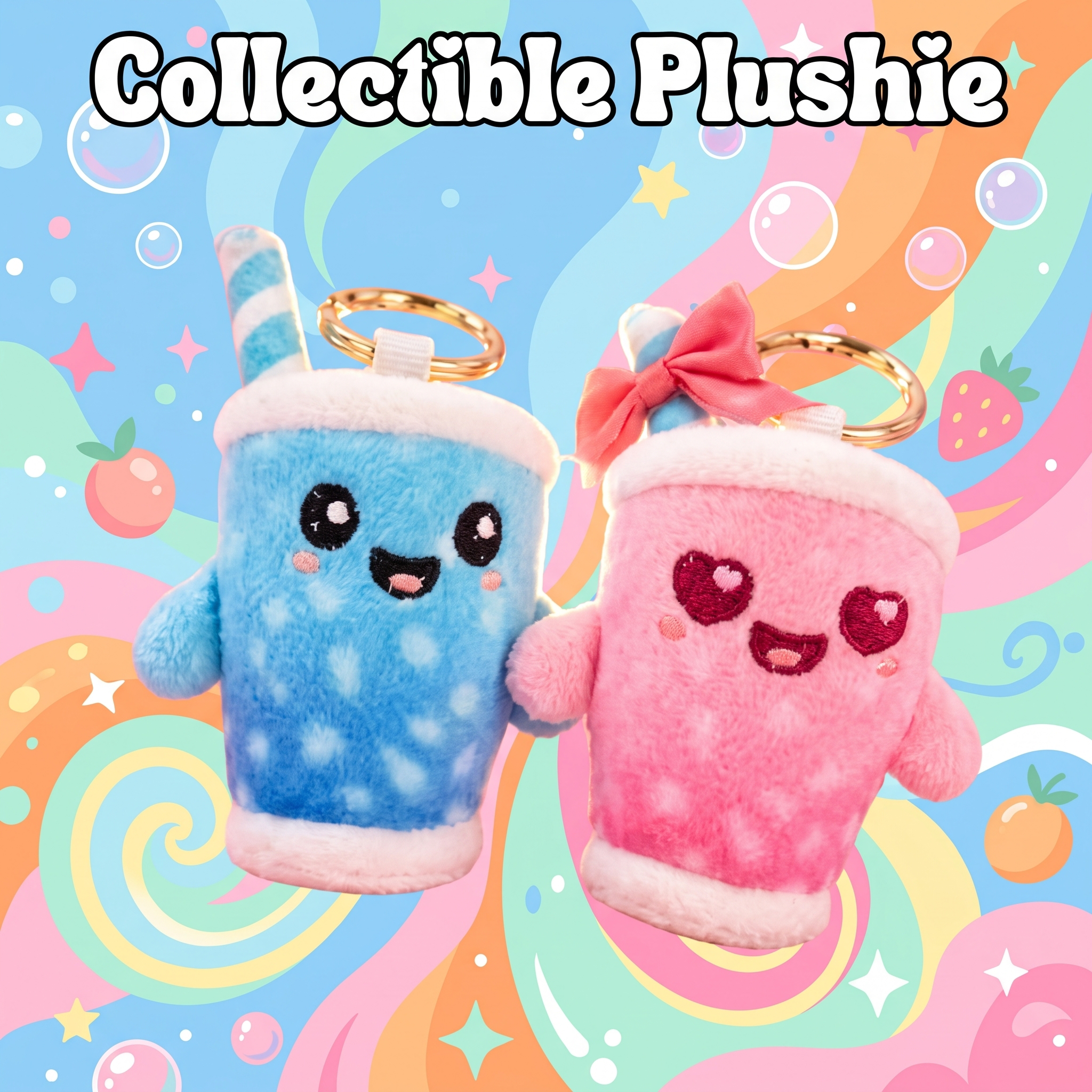 Collectible Plushie - Tea time is always welcome.