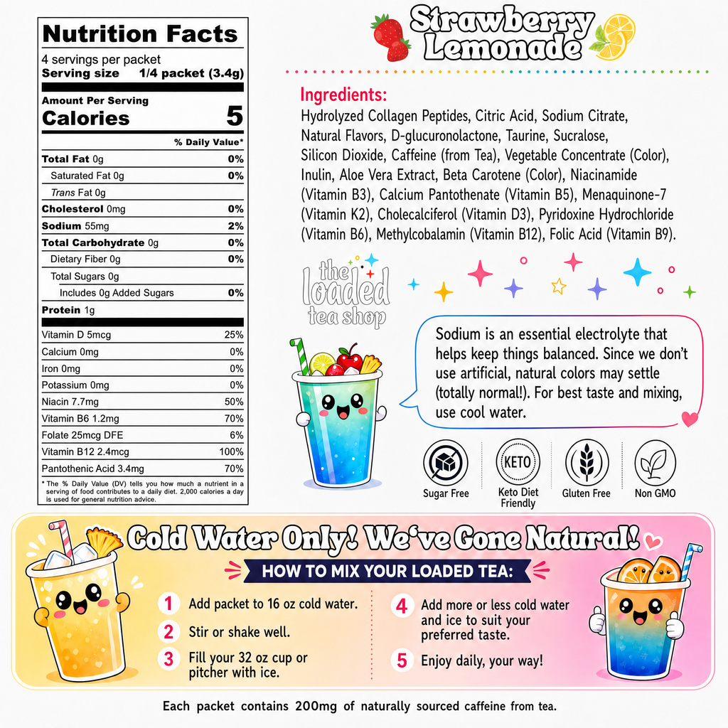 Strawberry Lemonade - Loaded flavor joins the fun.